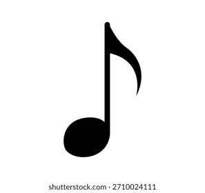 Icono musical con la bandera en el fondo blanco
