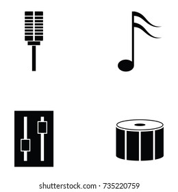musical icon set