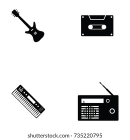 musical icon set