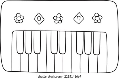 musical instrument cartoon doodle kawaii anime coloring page cute illustration drawing clip art character chibi manga comics