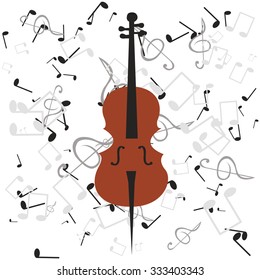 musical instrument cello, violin picture