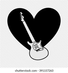 musical instrument design, vector illustration eps10 graphic 