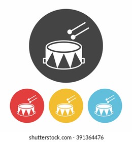 musical instrument drum icon