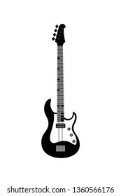 musical instrument electric guitar icon