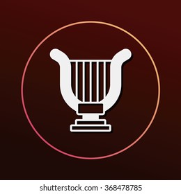 musical instrument Harp icon