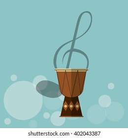 Musical instrument icon design , vector illustration