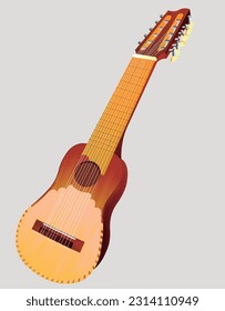 Musical instrument of Latin American folklore