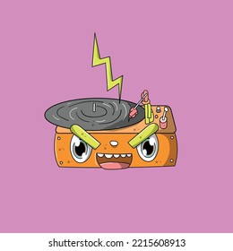 Monster-Cute für das musikalische Instrumentendesign 