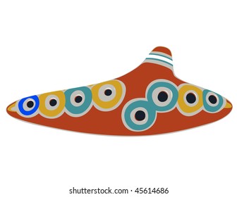 musical instrument - ocarina - vector