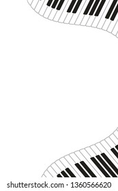 musical instrument pattern piano keyboard