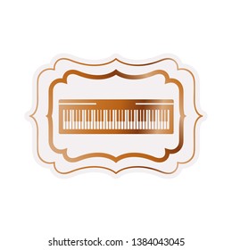 musical instrument piano keyboard icon