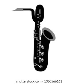 musical instrument saxophone icon