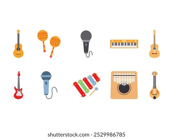 Musical Instrument Sound Element Set 