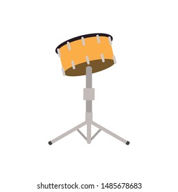 musical instrument timpani drums on white background