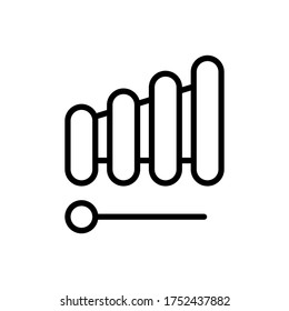 Musical instrument, toy icon. Simple line, outline vector elements of kindergarten icons for ui and ux, website or mobile application