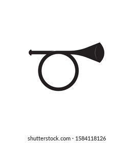 Musical instrument Trumpet logo design
