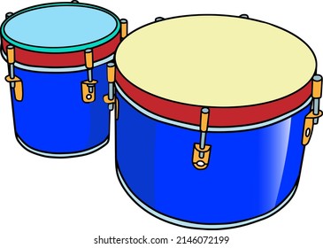 musical instrument  vector illustration isolated on white background
