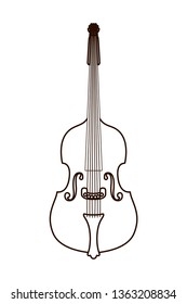 musical instrument violin icon