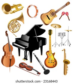 musical instruments