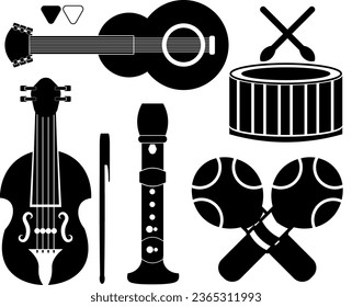 Musical instruments of all types