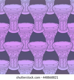 Musical instruments. Arabic drums. Percussion.