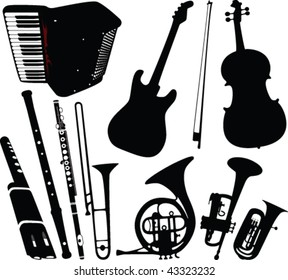 musical instruments collection