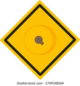 musical instruments cymbals on white background