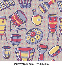 Musical instruments. Drums. Percussion.