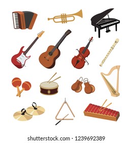 Imágenes, fotos de stock y vectores sobre Instrumentos Musicales ...