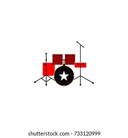 Musical instruments icons stock vector illustration isolated on white background