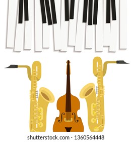 musical instruments isolated icon