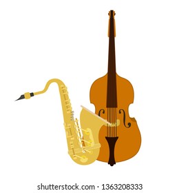 musical instruments isolated icon