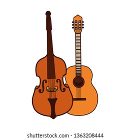 musical instruments isolated icon