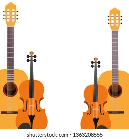 musical instruments isolated icon