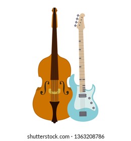 musical instruments isolated icon