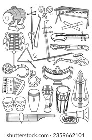 Instrumentos musicales, 2D de instrumentos musicales