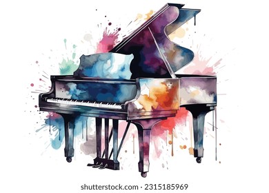 210+ Piano Electrico Ilustraciones de Stock, gráficos vectoriales