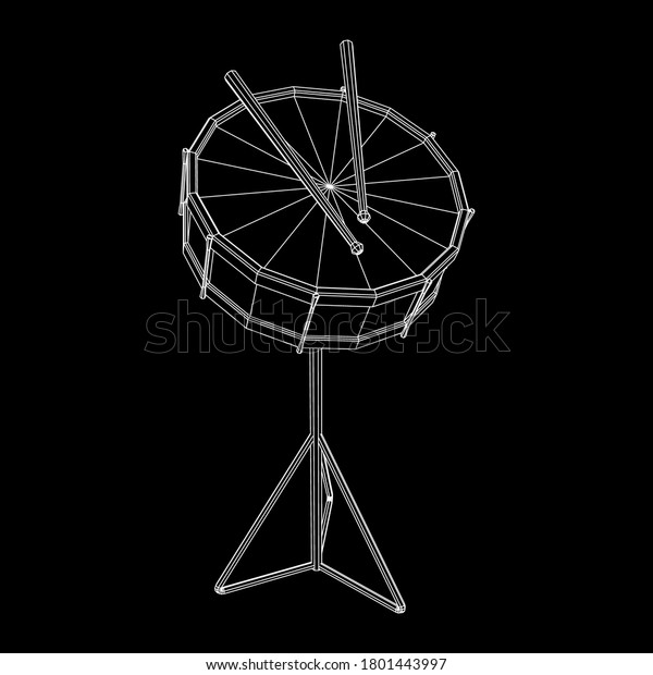 Musical Instruments Set Rock Band Kit Stock Vector (Royalty Free ...