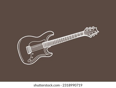 instrumentos musicales de sketch. Esbozo de arte gráfico vectorial del violín de dibujo (bolígrafo negro). Ilustración de violín acústico clásico con arco en un estilo grabado vintage.