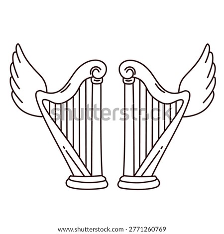 Musical instruments for worship in the heaven