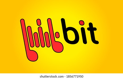 Logo musical BIT en forma de notas abstractas