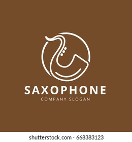 Musical Logo , Saxophone Logo , Icon