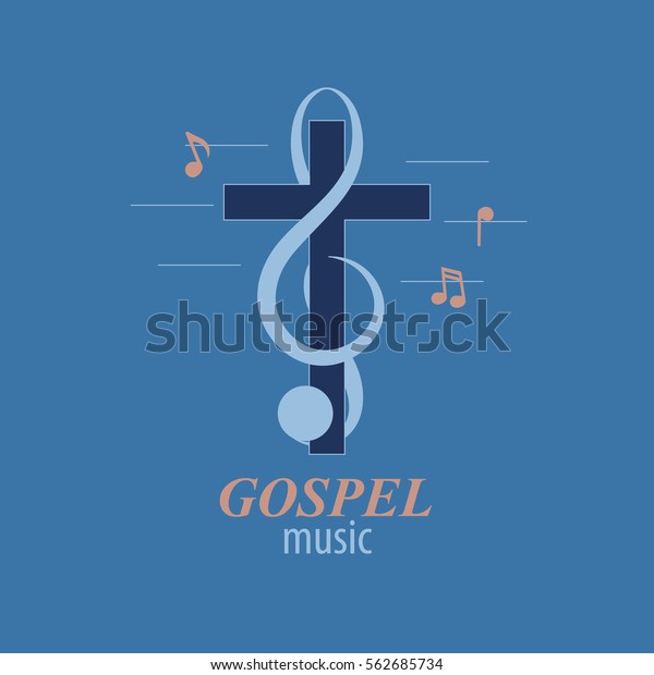 Musical logo, which
symbolizes Evangelical music. For music studios that reach out to
Christian music.