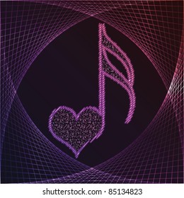 musikalischer Liebesschlüssel