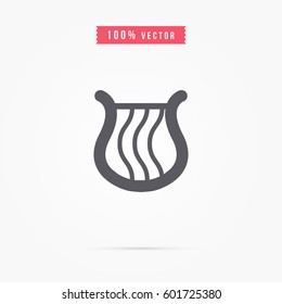 musical lyre icon