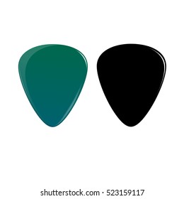 Musical mediator, realistic and simple. Vector illustration