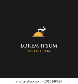 Musical Menu Creative Vector Logo Design