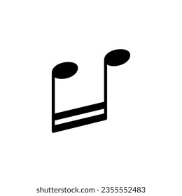 Musical Notation Sign Theory, Musical Key Icon Symbol, can use for Art Illustration, Pictogram, Website, Musical Poster or Graphic Design Element. Vector Illustration