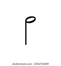 Musikalische Notation Zeichentheorie, Musical Key Icon Symbol, kann für Kunst Illustration, Piktogramm, Website, Musical Poster oder Grafik Design Element. Vektorgrafik