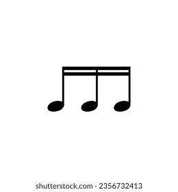 Musical Notation Sign Theory, Musical Key Icon Symbol, can use for Art Illustration, Pictogram, Website, Musical Poster or Graphic Design Element. Vector Illustration
